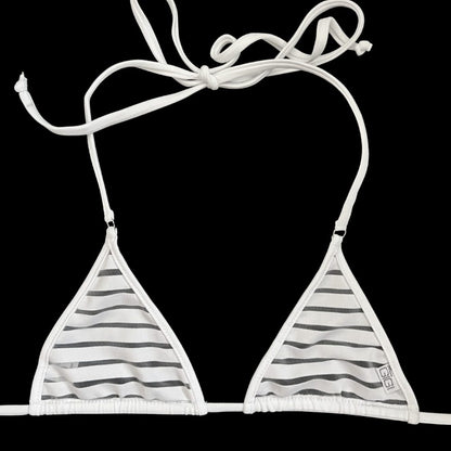 Coastline - White - Mini Bikini Top image 5