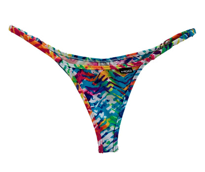 Vivid Waves - Brazilian Bikini Bottom image 3