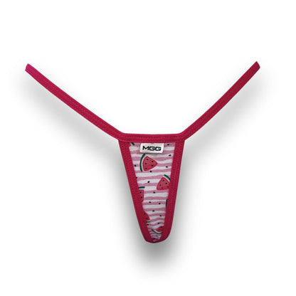 Summer Watermelon - Pink - Extreme Cotton G-String image 0
