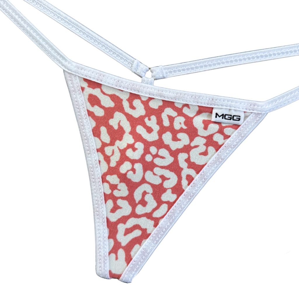 Sienna Leopard - Low Rise G-String Underwear image 3