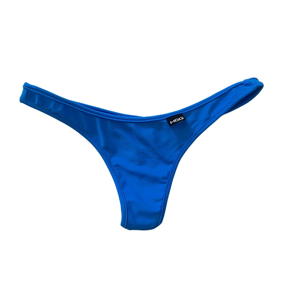 Azure Blue - Classic T- Back Bikini Bottom image 2