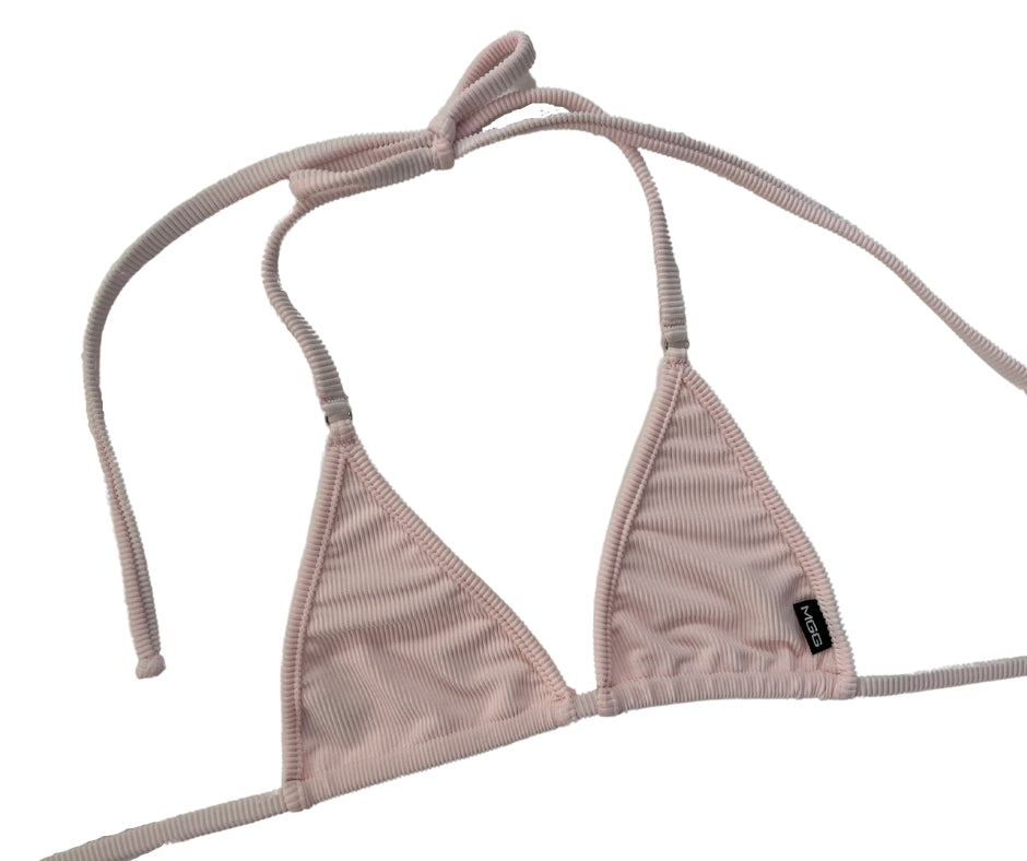 Barely Pink - Mini Bikini Top image 3