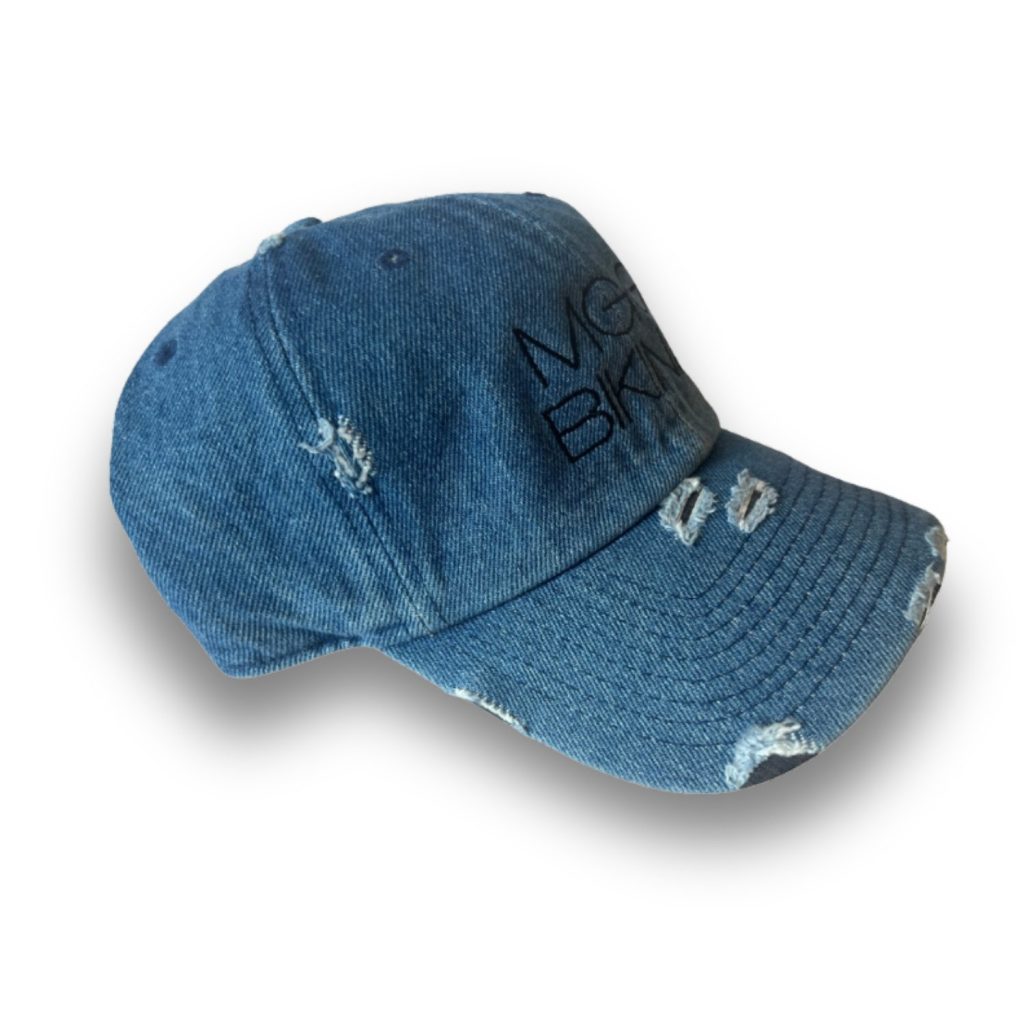 MGG Bikinis Denim Baseball Hat image 2