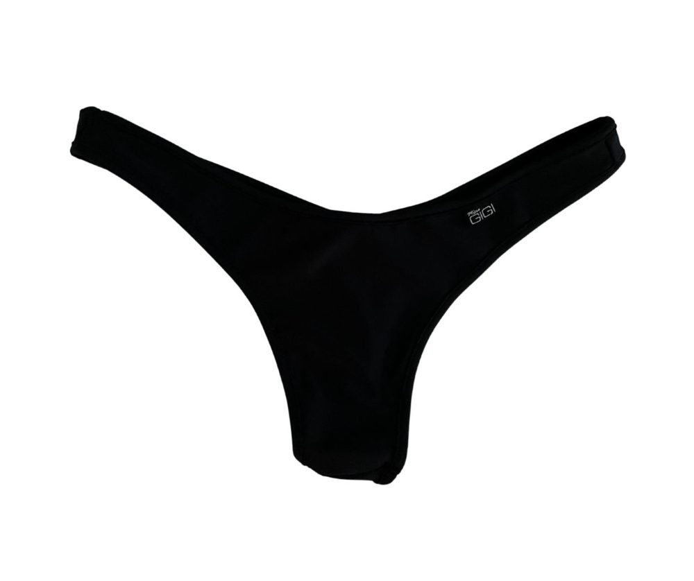 Midnight Black - Classic T- Back Bikini Bottom image 3