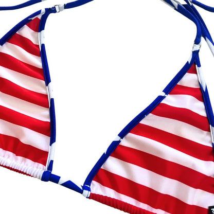 Stripes n Stars - Classic Bikini Top image 3