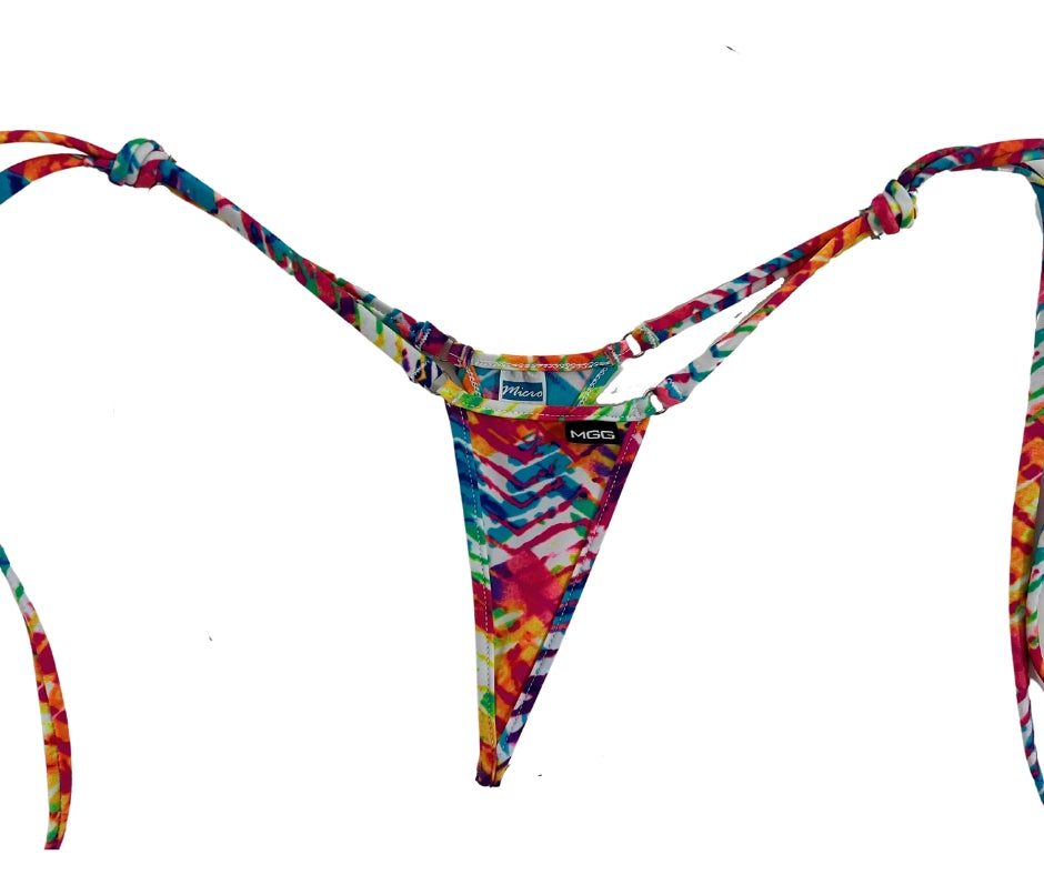 Vivid Waves - Tie Sides Bikini Bottom image 1