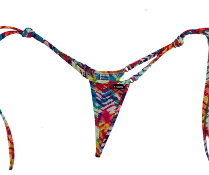 Vivid Waves - Tie Sides Bikini Bottom image 1