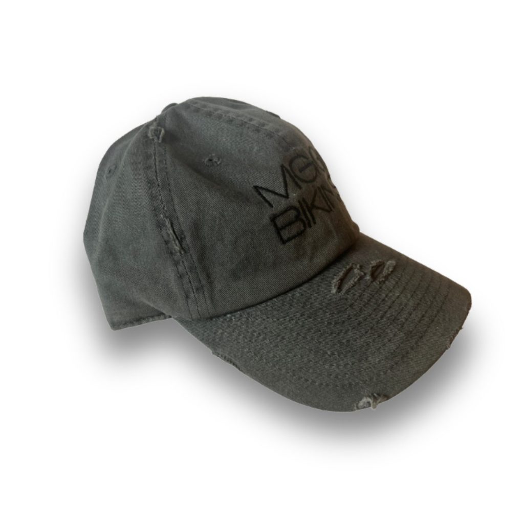 MGG Bikinis Black Denim Baseball Hat image 3