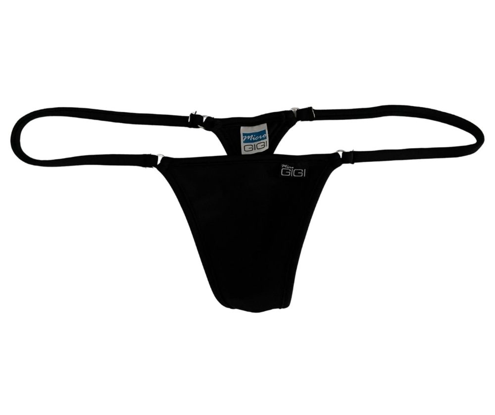 Midnight Black - Mini Bikini Bottom image 3