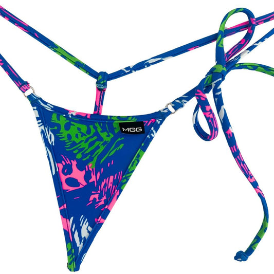 Jungle Feathers - Single Tie Side Bikini Bottom image 1