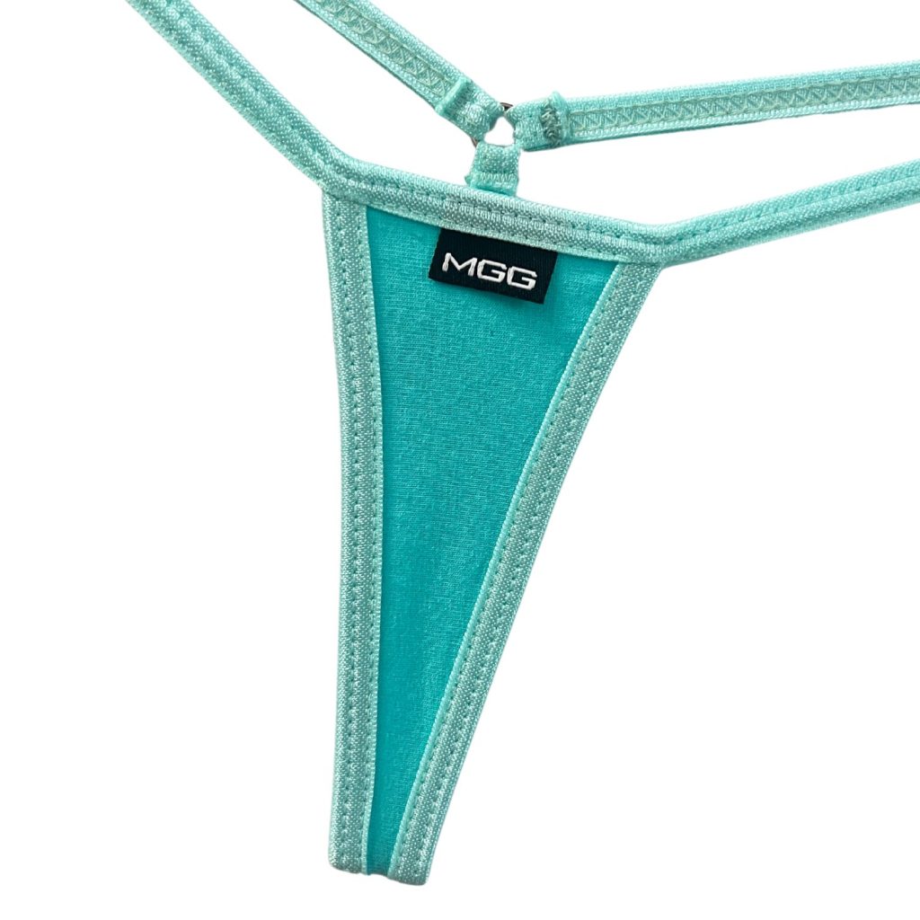 Aqua - Cotton - Extreme G-String Underwear image 2
