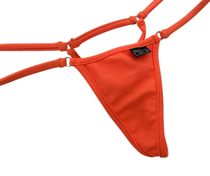 Atomic Tangerine - Open Triangle Bikini Bottom image 6