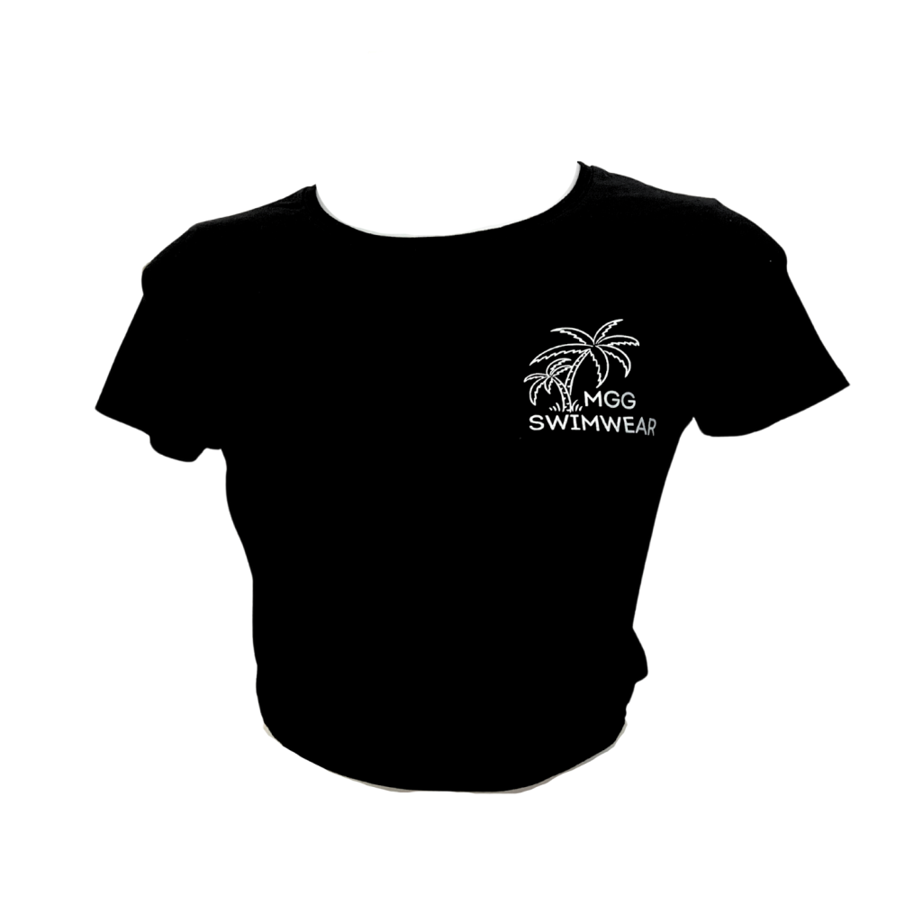 Bikini Contest Winner - Black Crop Top image 3