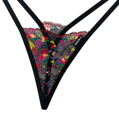 Fiesta Lace - Lace Thong G-String Underwear image 3