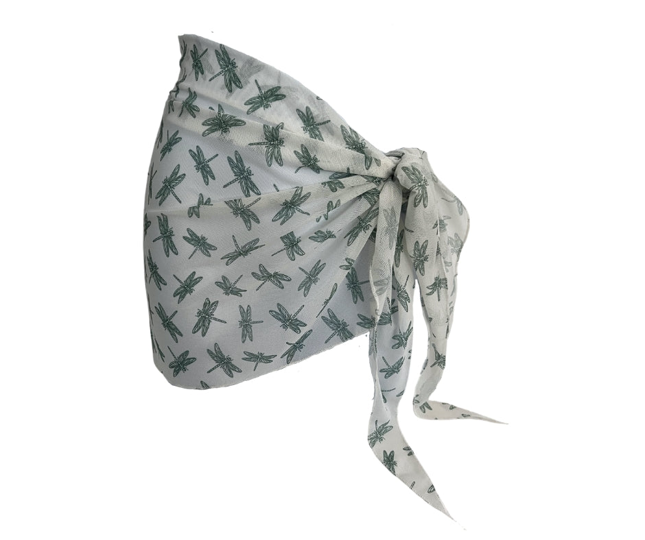 Dragonfly Sheer Sarong Coverup image 0