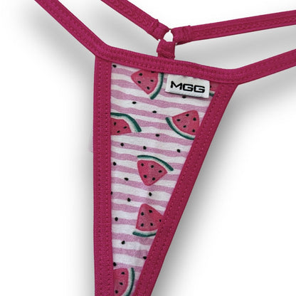Summer Watermelon - Pink - Mini Cotton G-String image 2