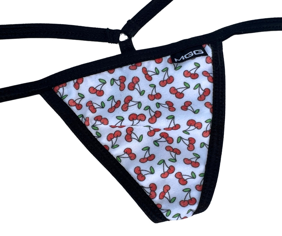 Cherries - Cotton - Low Rise G-String Underwear image 1