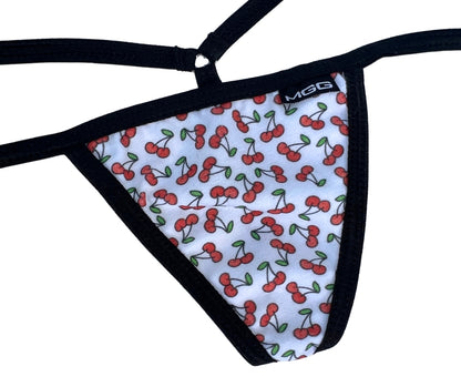 Cherries - Cotton - Low Rise G-String Underwear image 1