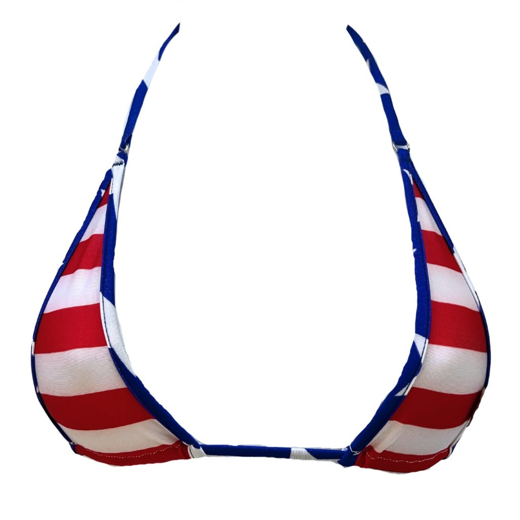 Stripes n Stars - Nano Bikini Top image 0