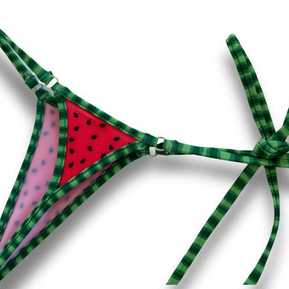 Watermelon Sugar - Tie Sides Bikini Bottom image 3