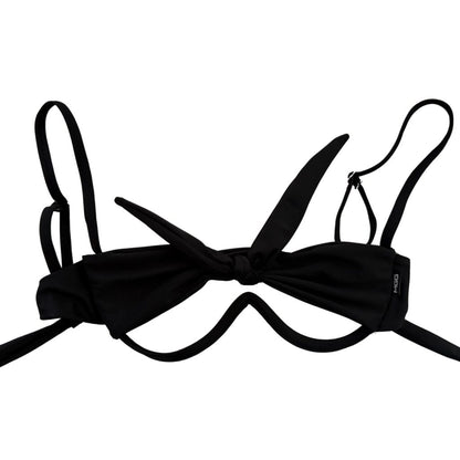 Midnight Black - Peek-a-Boo Underwire Bikini Top image 6