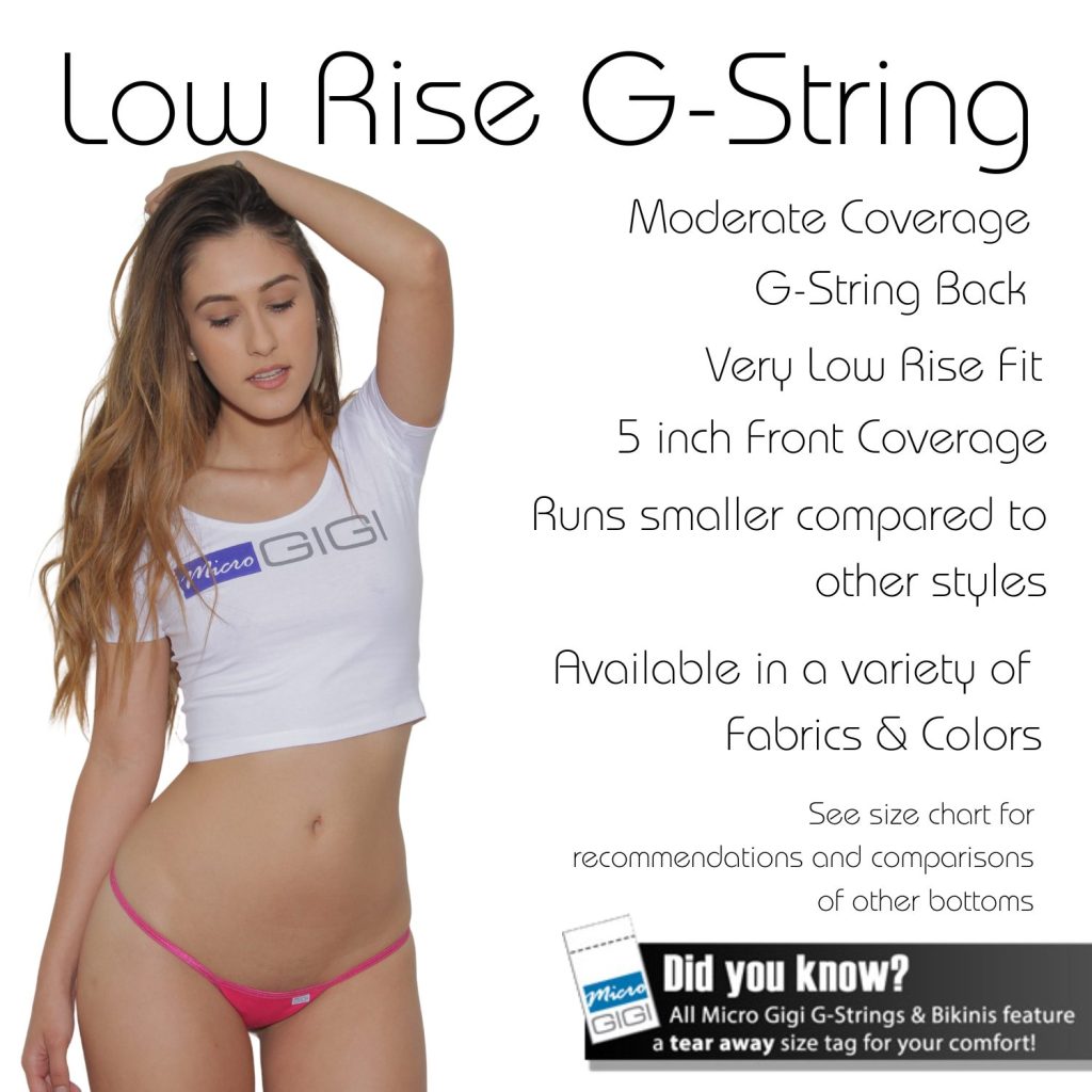 Daisy - Low Rise G-String Underwear image 3