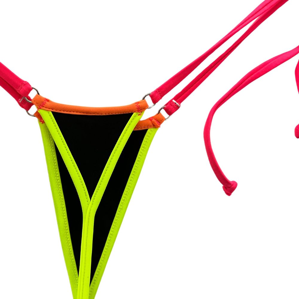 Neon Lights - Tie Sides Bikini Bottom image 1