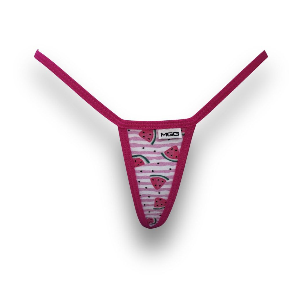Summer Watermelon - Pink - Mini Cotton G-String image 0