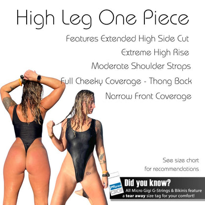 Popstar – High Leg Cut One Piece image 2