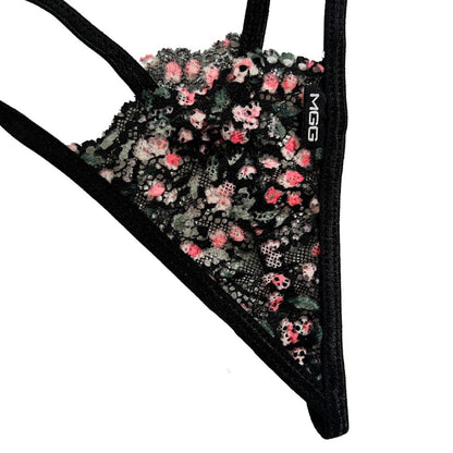 Rose Bud - Lace Thong G-String Underwear image 1