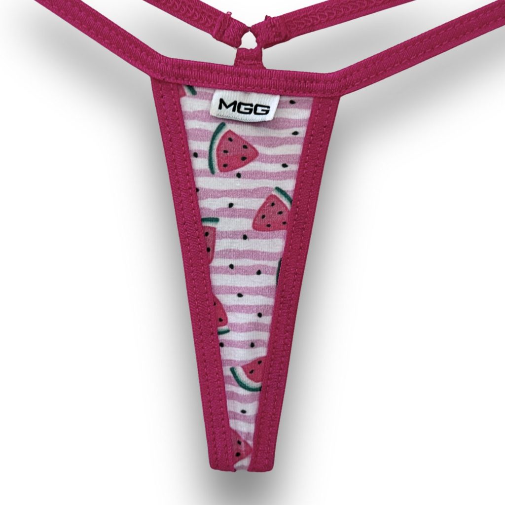 Summer Watermelon - Pink - Extreme Cotton G-String image 2
