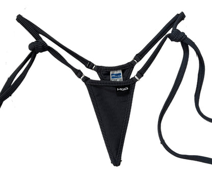 Slate Gray - Tie Sides Bikini Bottom image 2