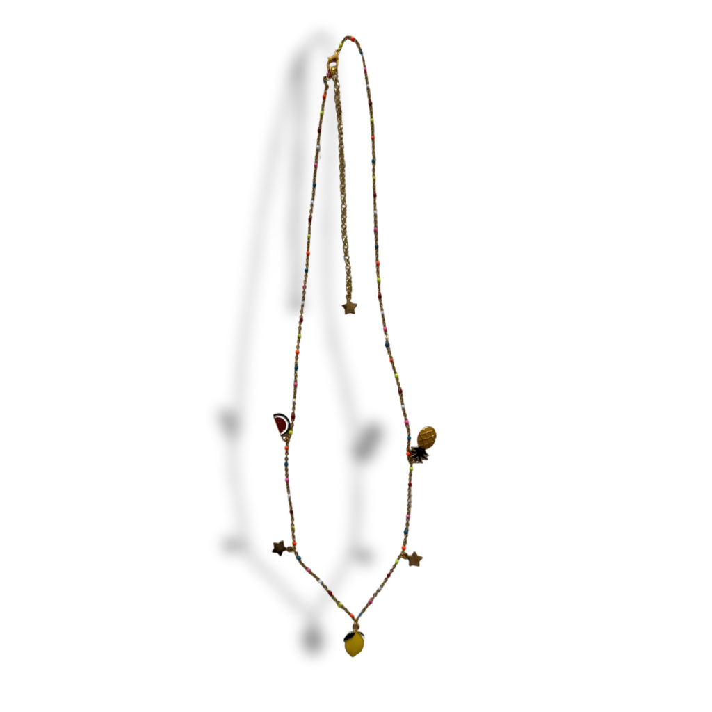 Fruit Salad Seashell Gold Belly Chain image 3