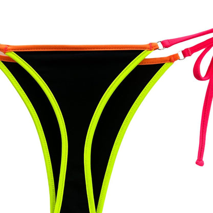 Neon Lights - Brazilian Tie Sides Bikini Bottom image 1