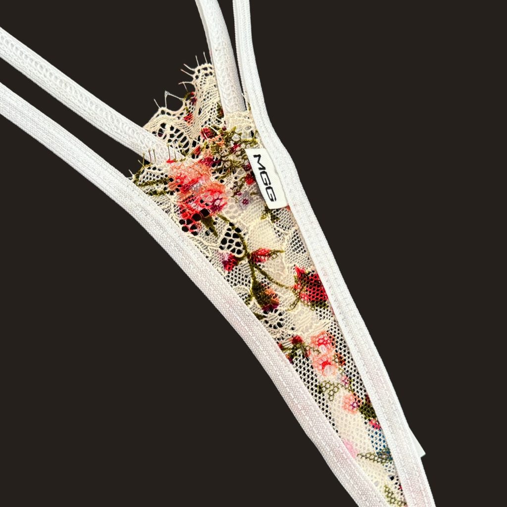 White Roses - Ultra Lace Thong G-String Lingerie image 2