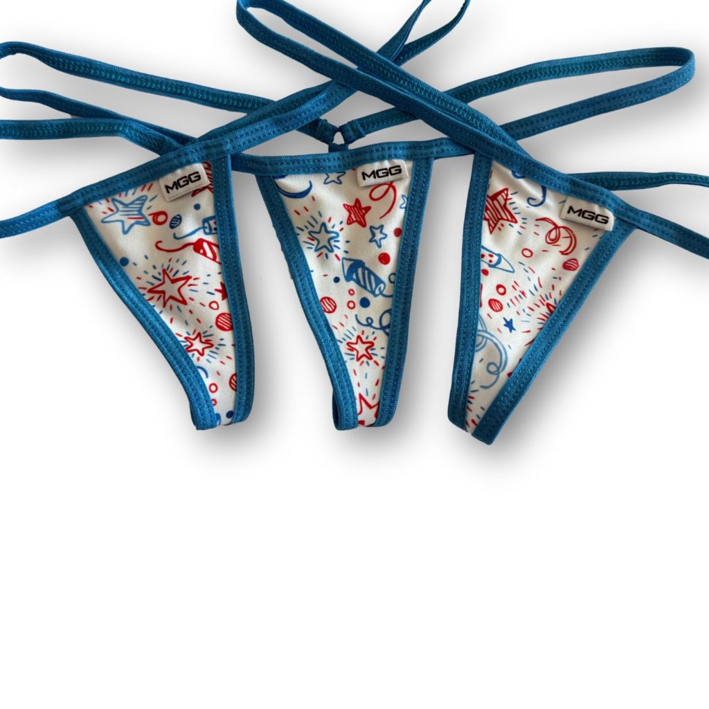 4th of July Fireworks - Mini G-String Underwear image 2