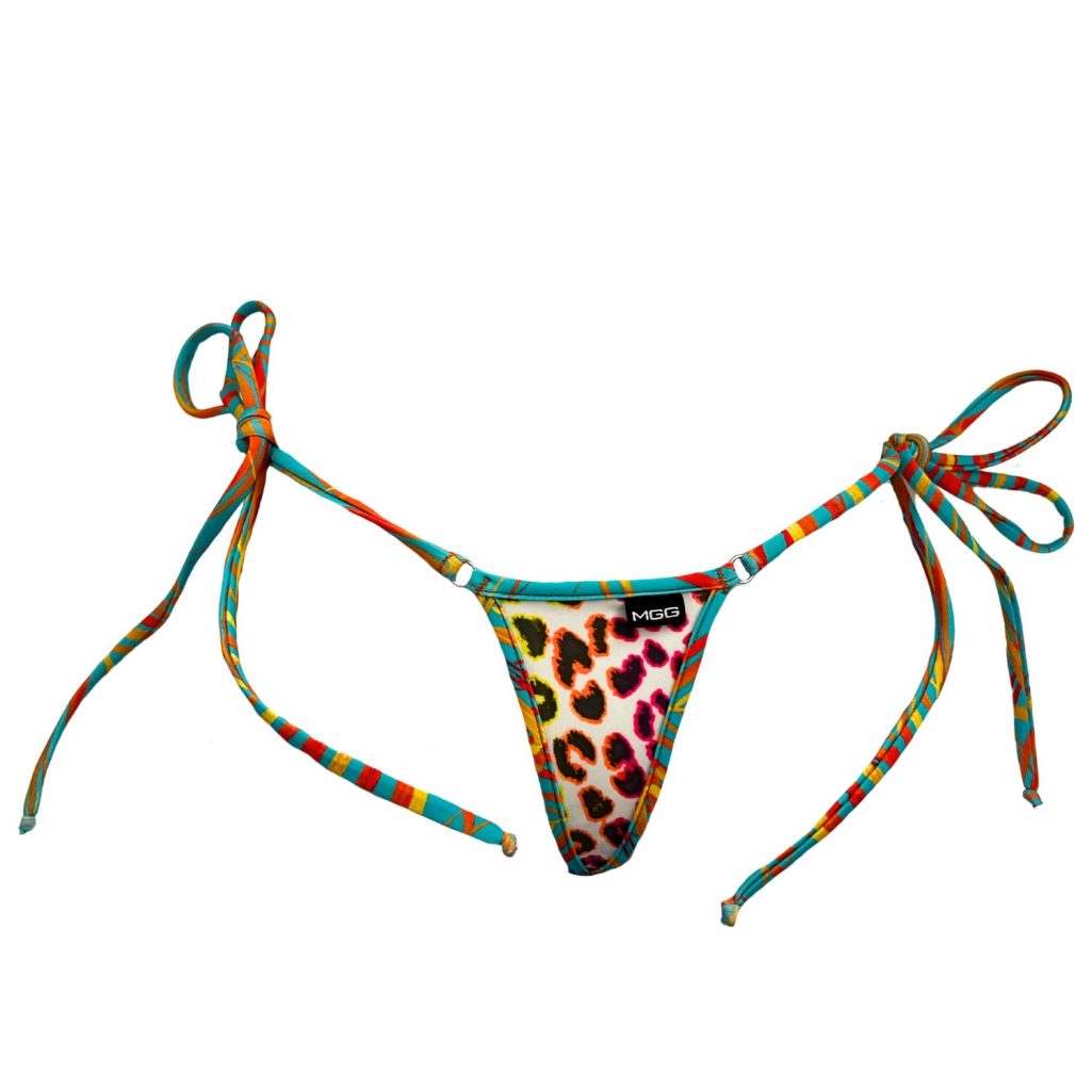 Safari Palms - Tie Sides Bikini Bottom image 0