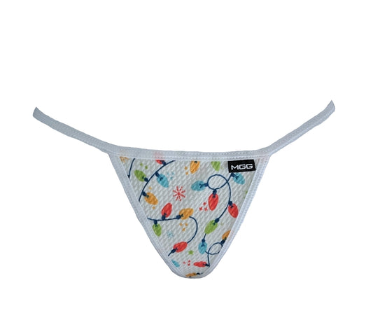 Christmas Lights - Low Rise G-String Underwear image 0
