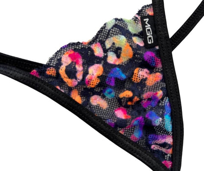 Electric Leopard - Lace G-String Lingerie image 2