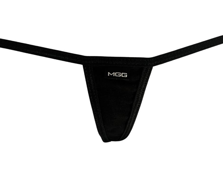 Cotton - Extreme G-String Underwear - Midnight Black, XL image