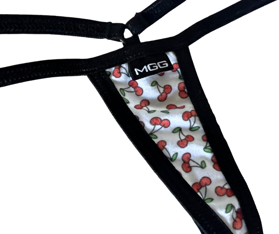 Cherries - Cotton - Extreme G-String Underwear – Micro Gigi