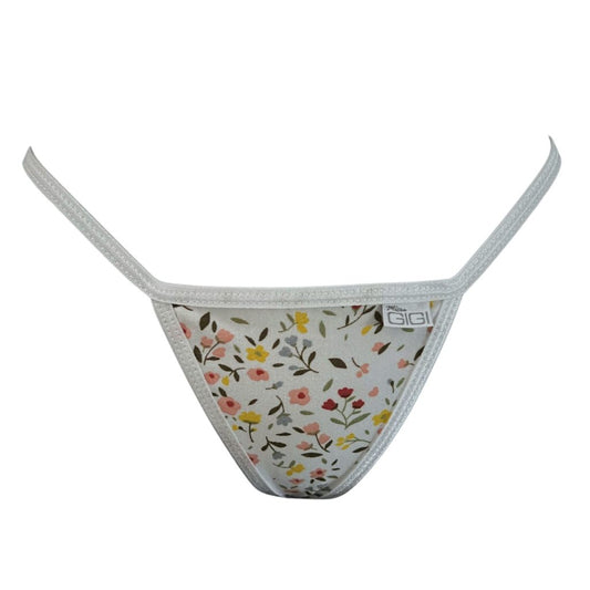 Dainty Flowers - Low Rise G-String Underwear image 0