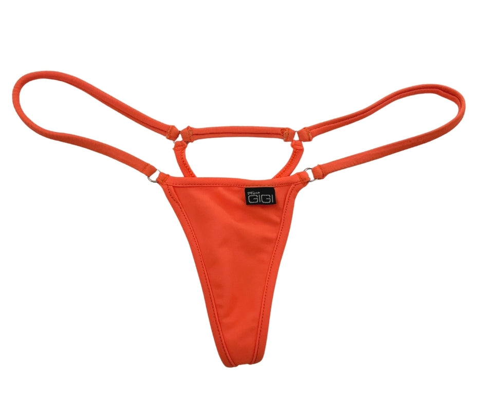 Atomic Tangerine - Open Triangle Bikini Bottom image 4