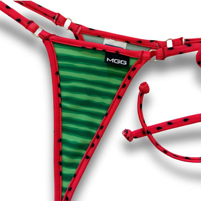 Watermelon - Tie Sides Bikini Bottom image 1