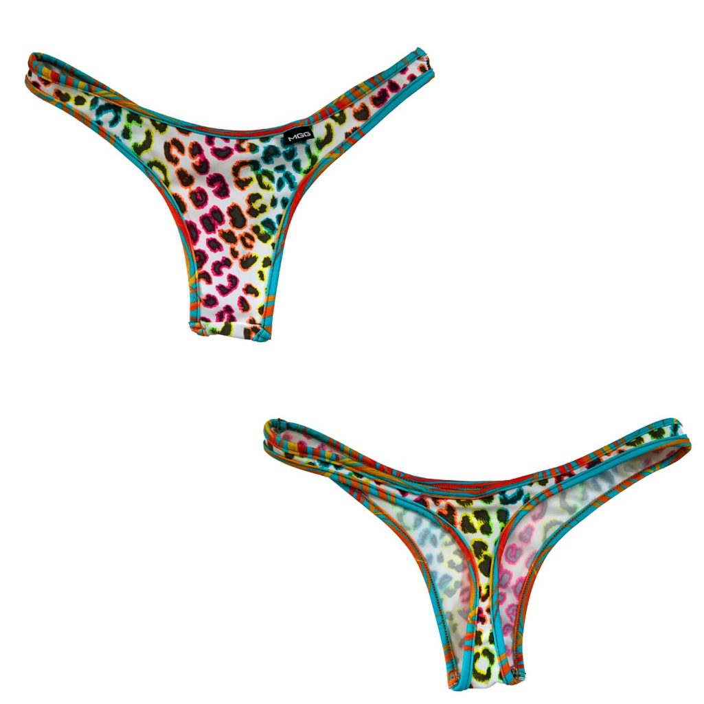 Safari Palms - Classic T- Back Bikini Bottom image 0