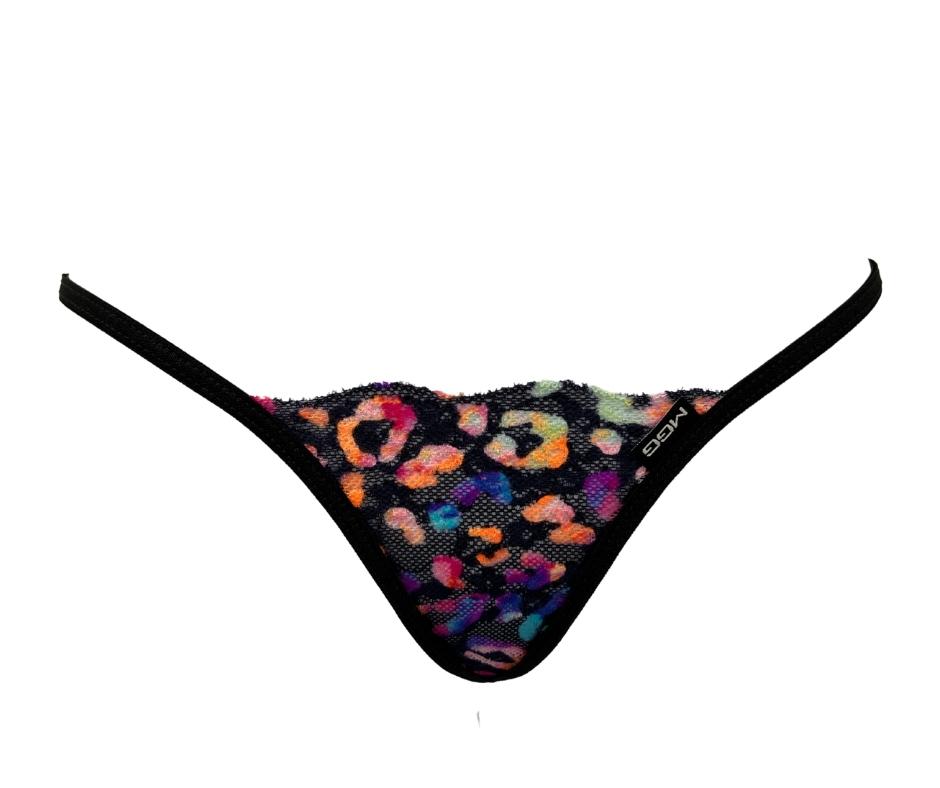 Electric Leopard - Lace G-String Lingerie image 0