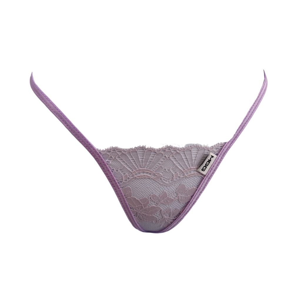 Lilac - Lace Thong G-String Underwear image 0