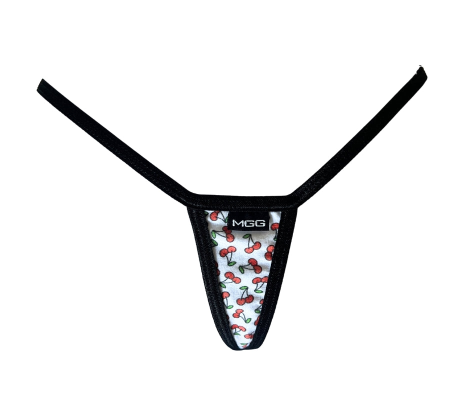Cherries - Cotton - Extreme G-String Underwear – Micro Gigi