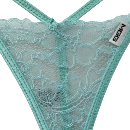 Aqua - Lace G-String Lingerie image 1