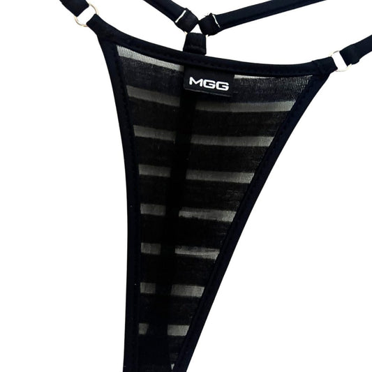 Coastline - Black - Nano Bikini Bottom image 1